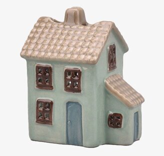 Ljuslykta Hus Grön Det Gamle Apotek Lyktor Endless Light Ljuslyktor