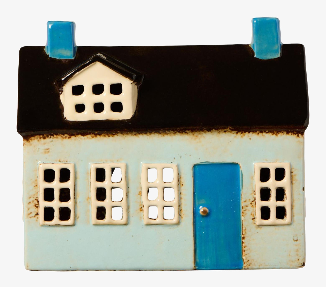 Ljuslykta Nyhavn Blå IB Laursen Ljusstakar Adventsstakar Ljushållare Ljushyllor Lyktor Endless Light Ljuslyktor