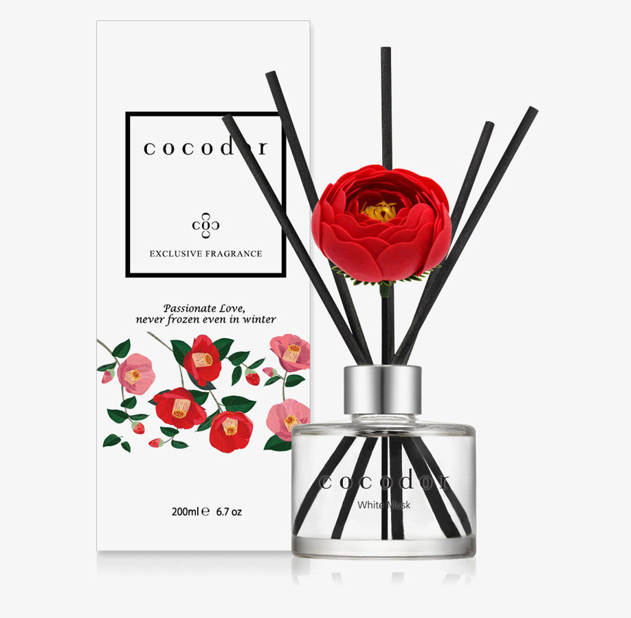 Doftpinnar Cocodor Camelia White Musk Doftljus/doftpinnar