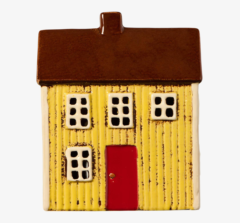 Ljuslykta Visby Gul IB Laursen Lyktor Endless Light Ljuslyktor