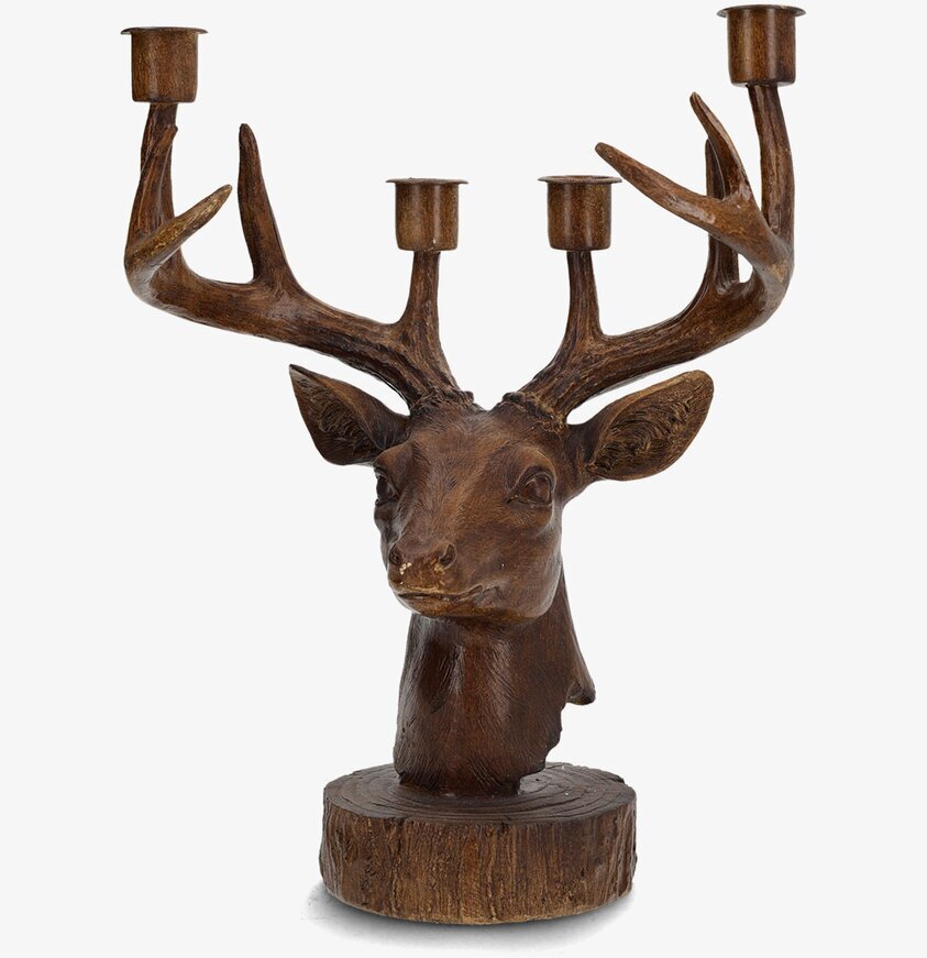 Ljusstake Hjort Poly A Lot Decoration Ljusstakar Adventsstakar Ljushållare Ljushyllor