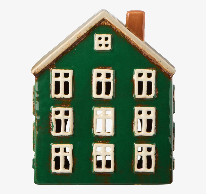 Ljuslykta Nyhavn Grön IB Laursen Lyktor Endless Light Ljuslyktor