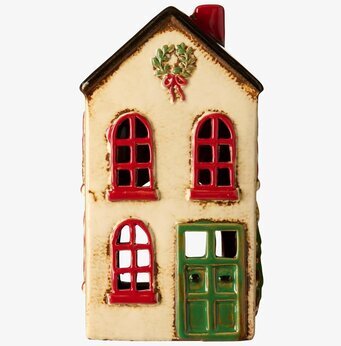 Ljuslykta Stillenat Med Julkrans IB Laursen Lyktor Endless Light Ljuslyktor