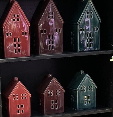 Ljuslykta Fenja Aubergine Liten Mitt & Ditt Underbara Liv Lyktor Endless Light Ljuslyktor