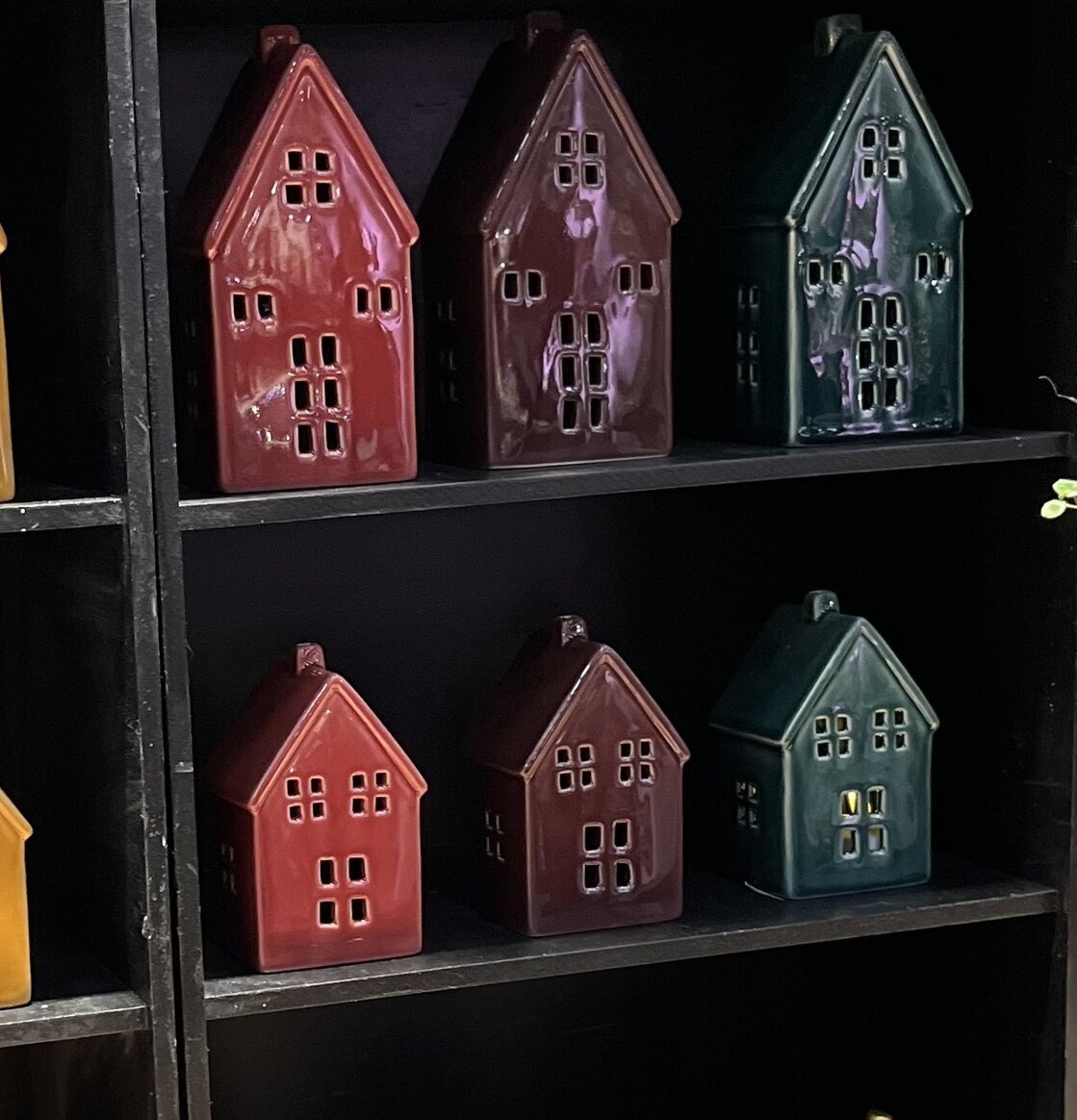 Ljuslykta Fenja Aubergine Stor Mitt & Ditt Underbara Liv Lyktor Endless Light Ljuslyktor