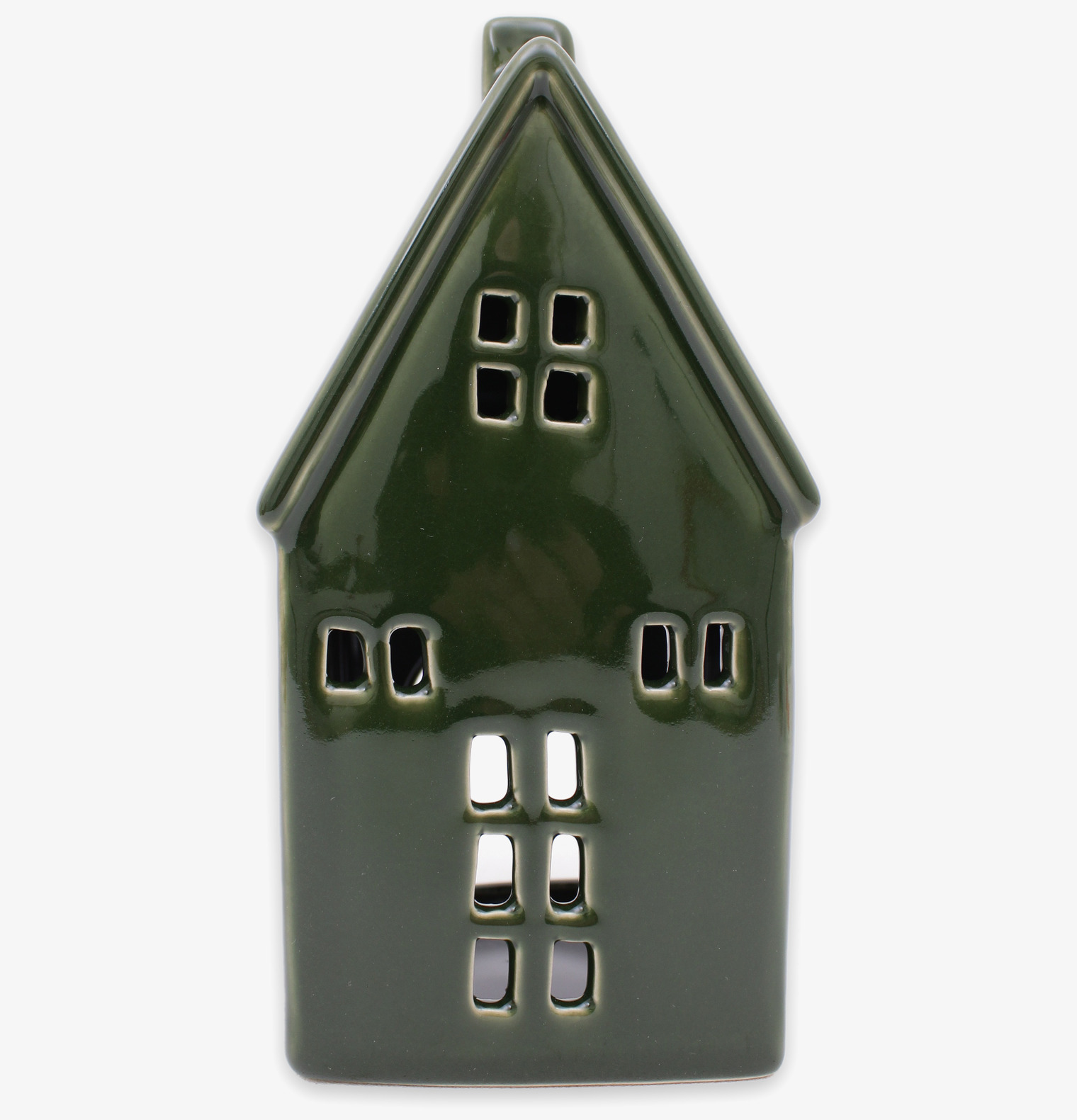 Ljuslykta Fenja Grön Stor Mitt & Ditt Underbara Liv Lyktor Endless Light Ljuslyktor