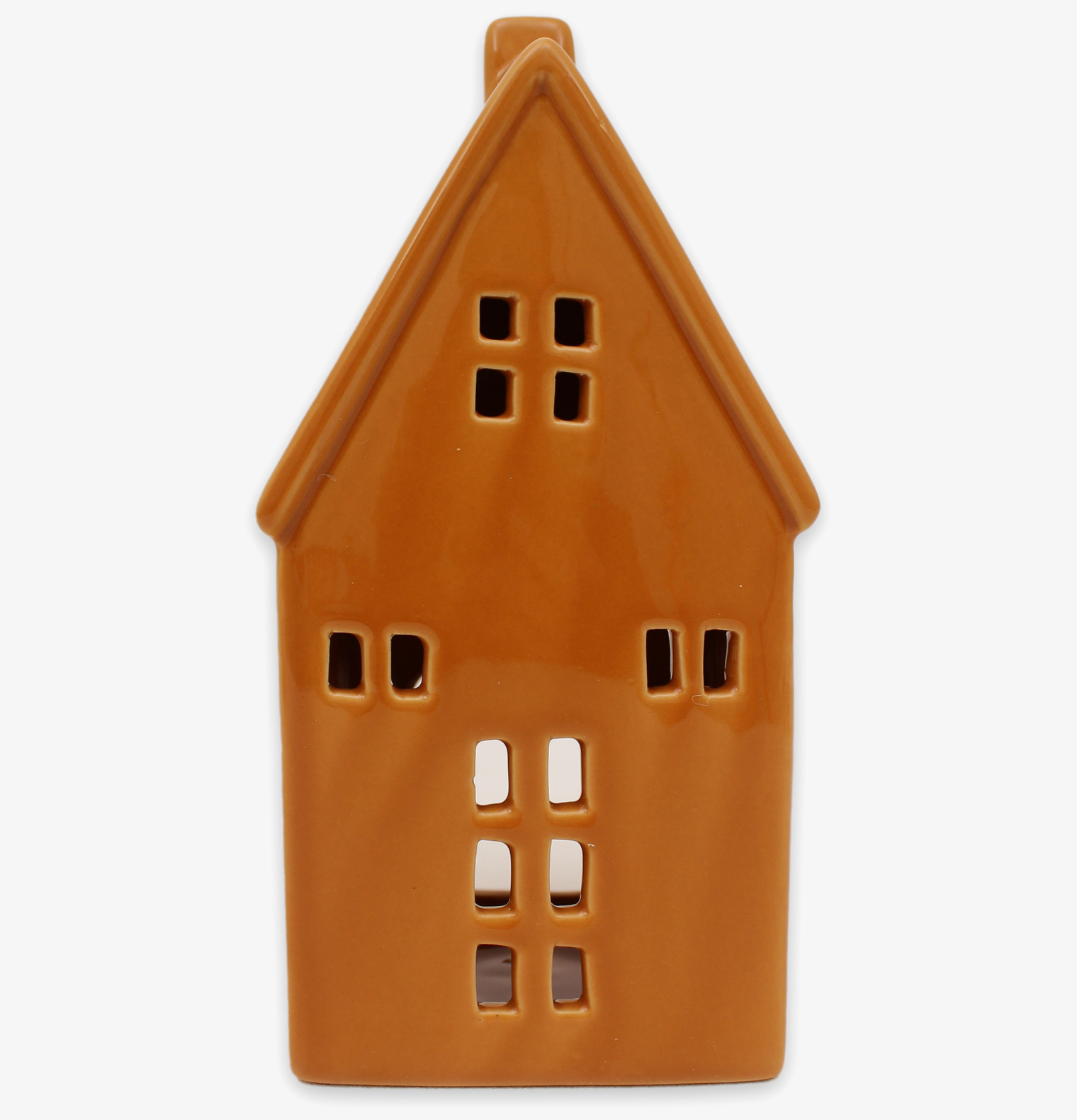 Ljuslykta Fenja Ockra Stor Mitt & Ditt Underbara Liv Lyktor Endless Light Ljuslyktor