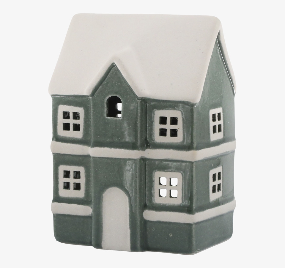 Ljuslykta Hus Chamonix Verte Chic Antique Lyktor Endless Light Ljuslyktor