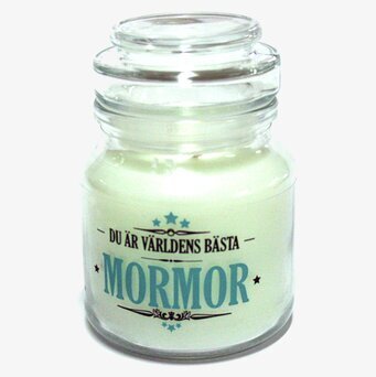 Bild av charmig ljuslykta för världens bästa mormor