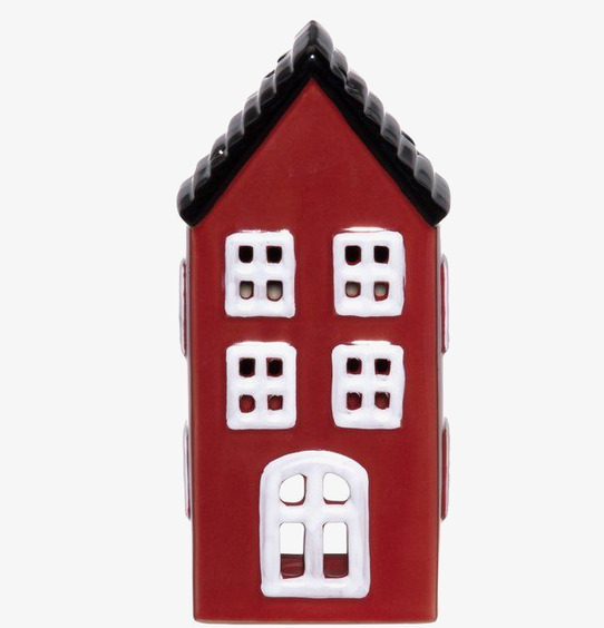 Ljuslykta Hus Röd 4Living Lyktor Endless Light Ljuslyktor