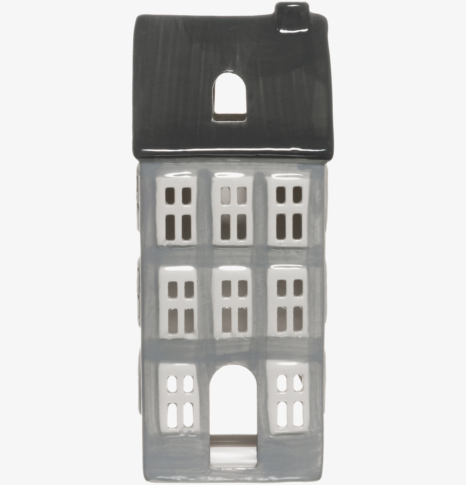 Ljuslykta Hus Grå 4Living Lyktor Endless Light Ljuslyktor