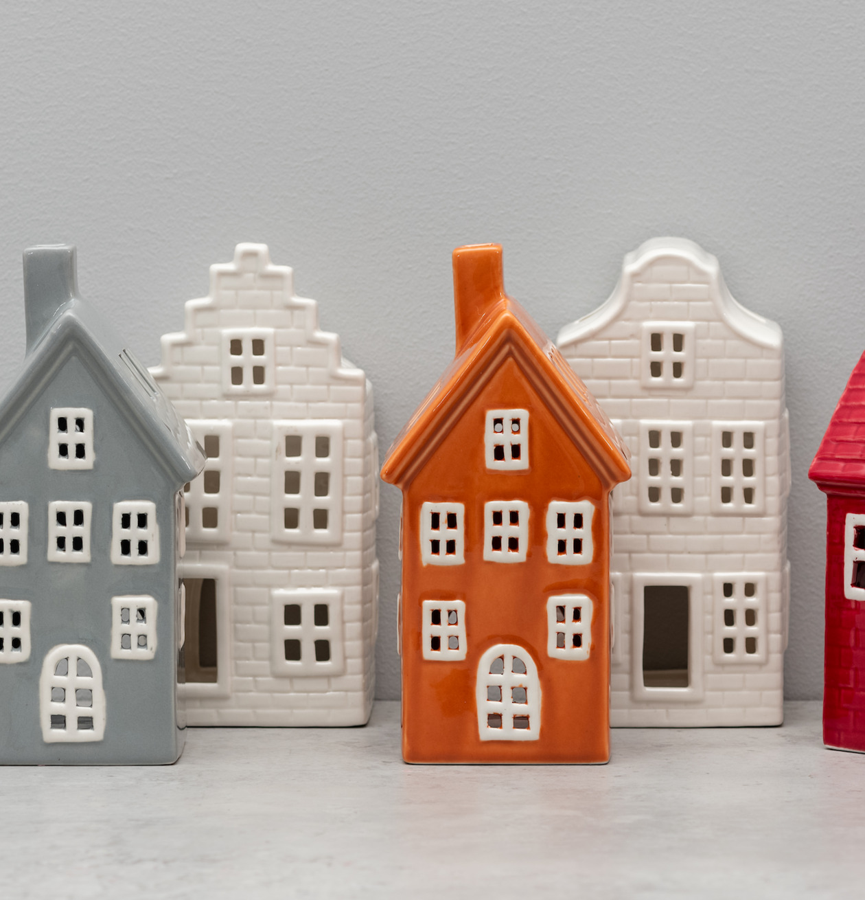 Ljuslykta Hus Vit 4Living Lyktor Endless Light Ljuslyktor