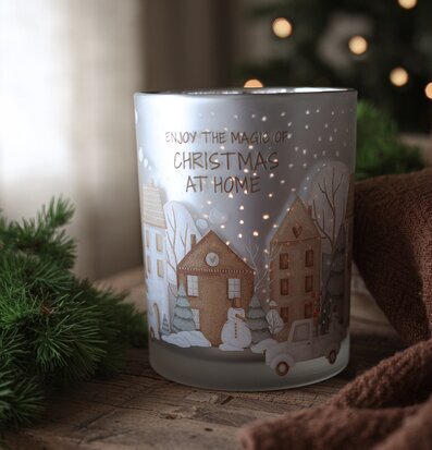 Enjoy The Magic Of Christmas At Home - Majas Cottage Lyktor Endless Light Ljuslyktor