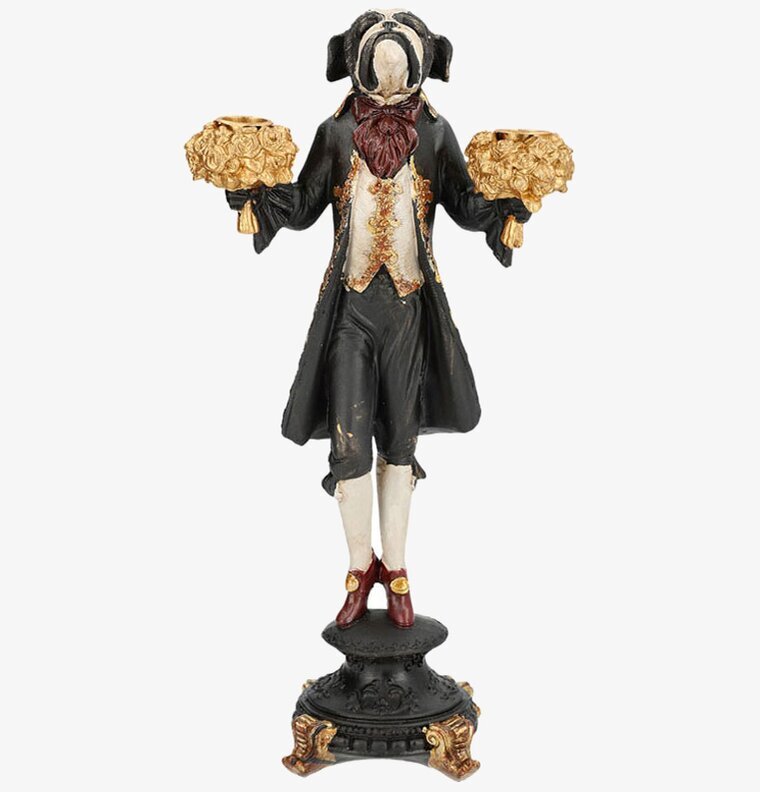 Ljusstake Bulldog A Lot Decoration Ljusstakar Adventsstakar Ljushållare Ljushyllor