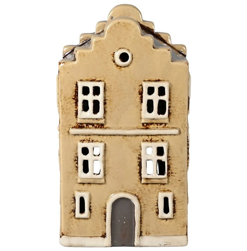 Ljuslykta Hus Beige Det Gamle Apotek Lyktor Endless Light Ljuslyktor