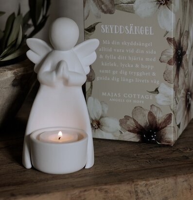 Majas Skyddsängel för värmeljus inkl Gåvobox Cottage Lyktor Endless Light Ljuslyktor
