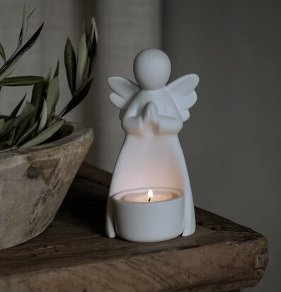 Majas Skyddsängel för värmeljus inkl Gåvobox Cottage Lyktor Endless Light Ljuslyktor
