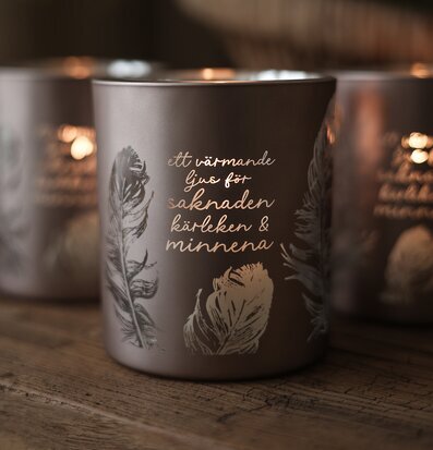 Ljuslykta - Saknaden, Kärleken, Minnena Majas Cottage