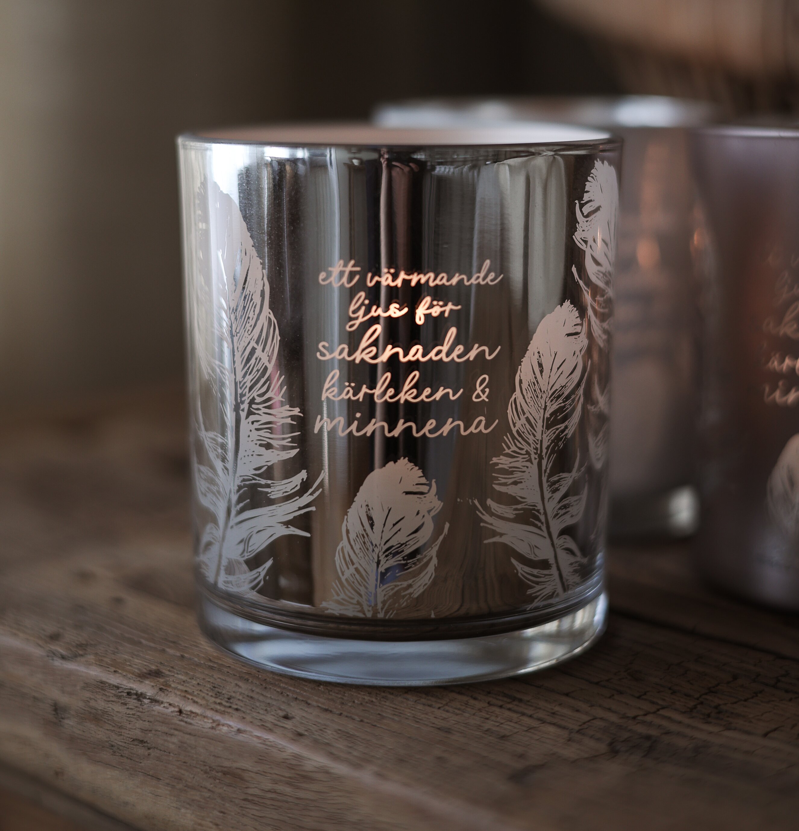 Ljuslykta - Saknaden, Kärleken, Minnena Majas Cottage