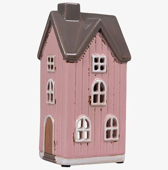 Ljuslykta Hus Rosa Det Gamle Apotek Lyktor Endless Light Ljuslyktor