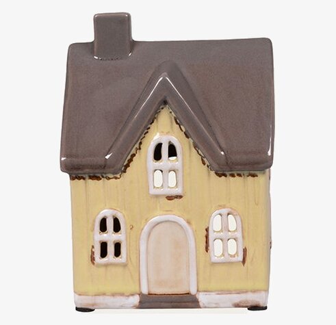 Ljuslykta Hus Gul Det Gamle Apotek Lyktor Endless Light Ljuslyktor