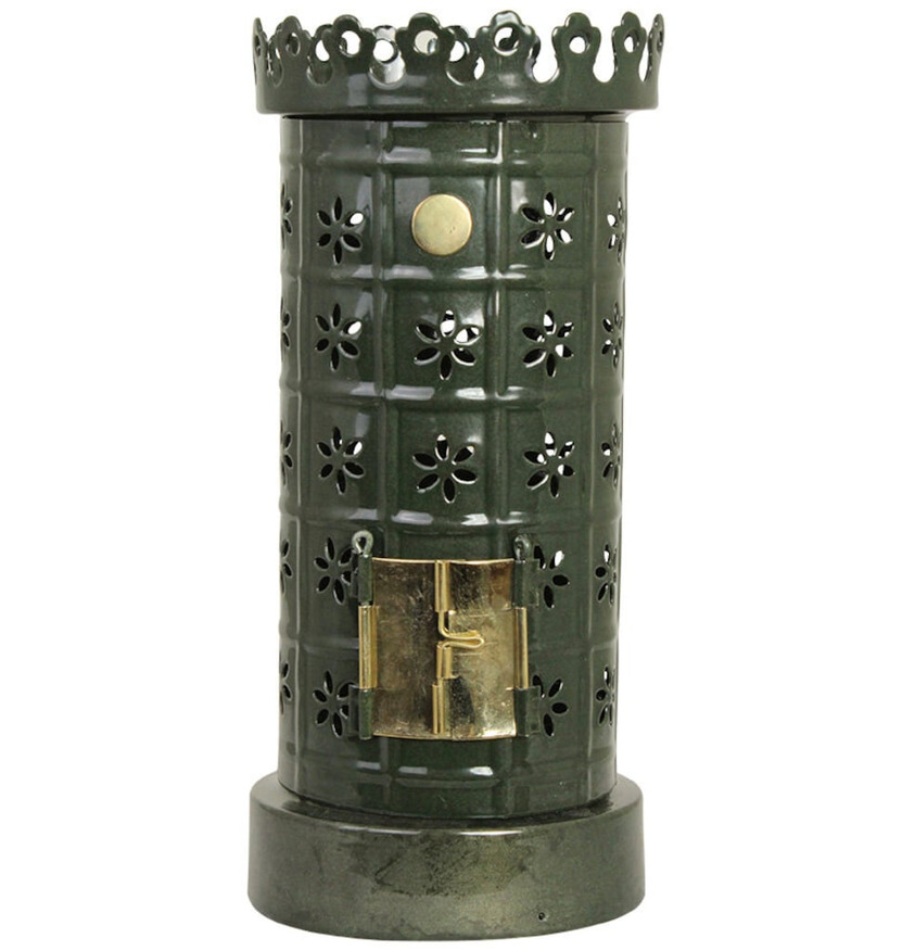 Värmeljushållare Kakelugn Grön Strömshaga Lyktor Endless Light Ljuslyktor