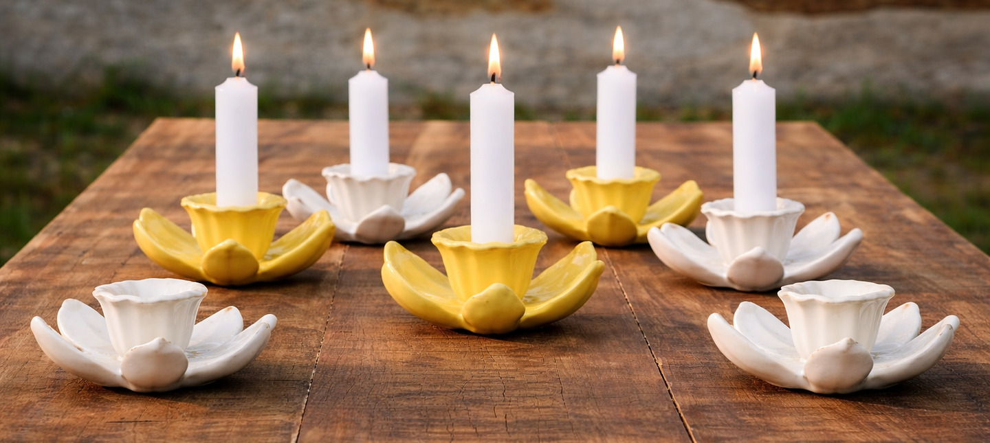 Ljuslyktor & Ljusstakar från Majas Cottage och Ernst