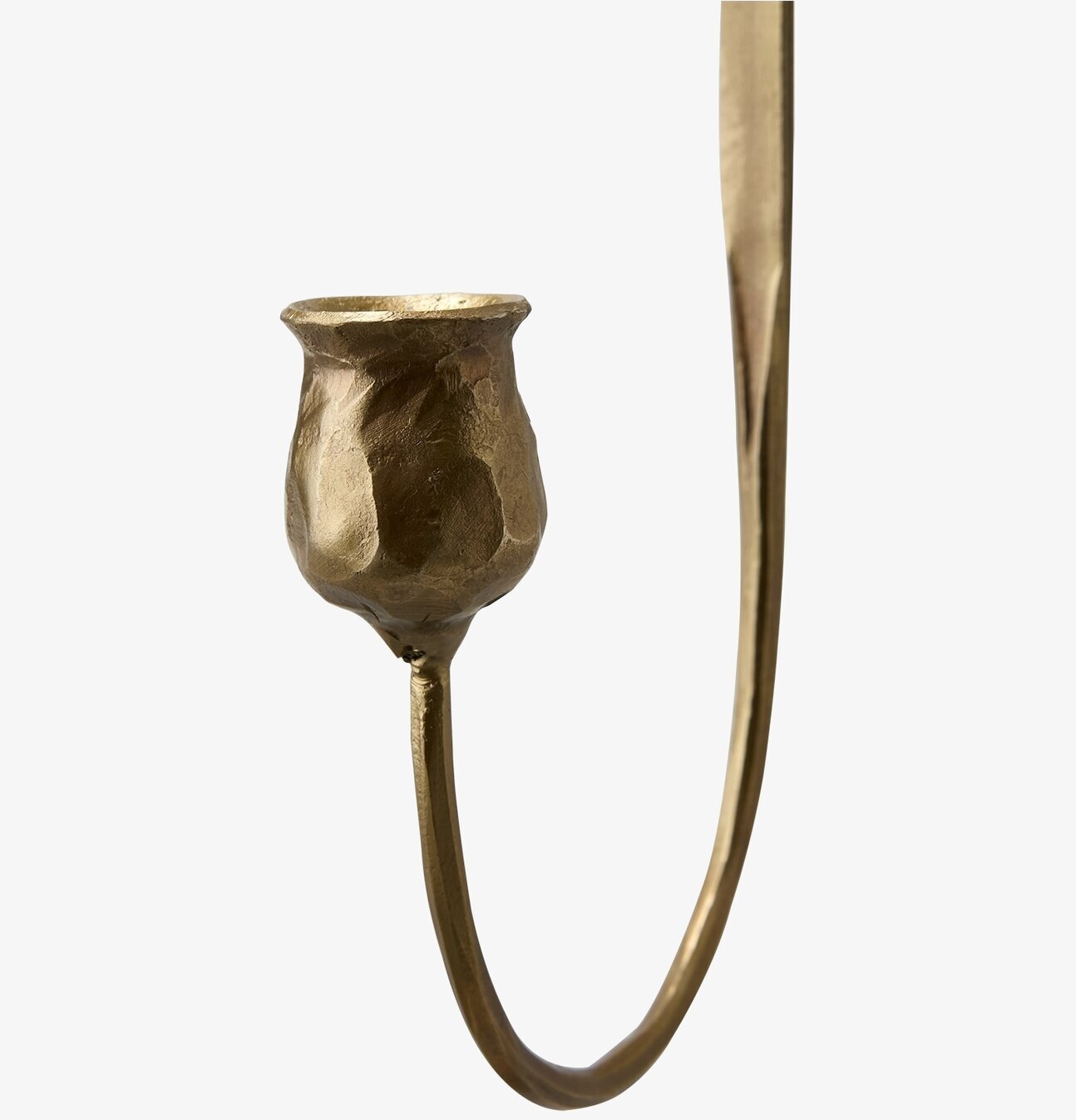 Väggljusstake Mässing 57cm 46cm Affari Ljusstakar Adventsstakar Ljushållare Ljushyllor