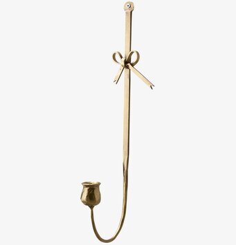 Väggljusstake Mässing 46cm Affari Ljusstakar Adventsstakar Ljushållare Ljushyllor