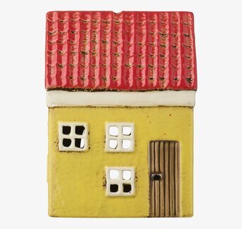 Ljuslykta My Home Town Gul IB Laursen Lyktor Endless Light Ljuslyktor