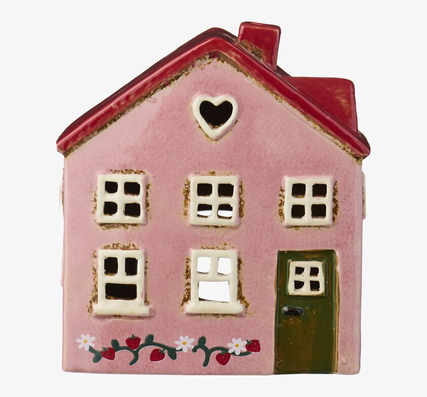 Ljuslykta Hus Ebeltoft Rosa IB Laursen Lyktor Endless Light Ljuslyktor