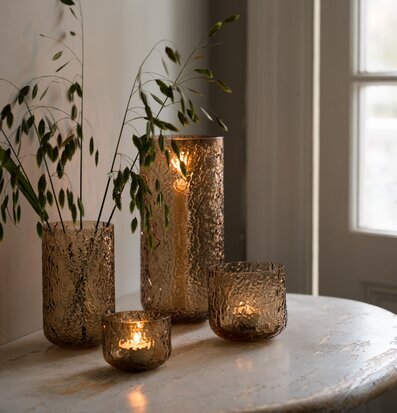 Ljuslykta Bärnsten Kronljus Ernst Lyktor Endless Light Ljuslyktor