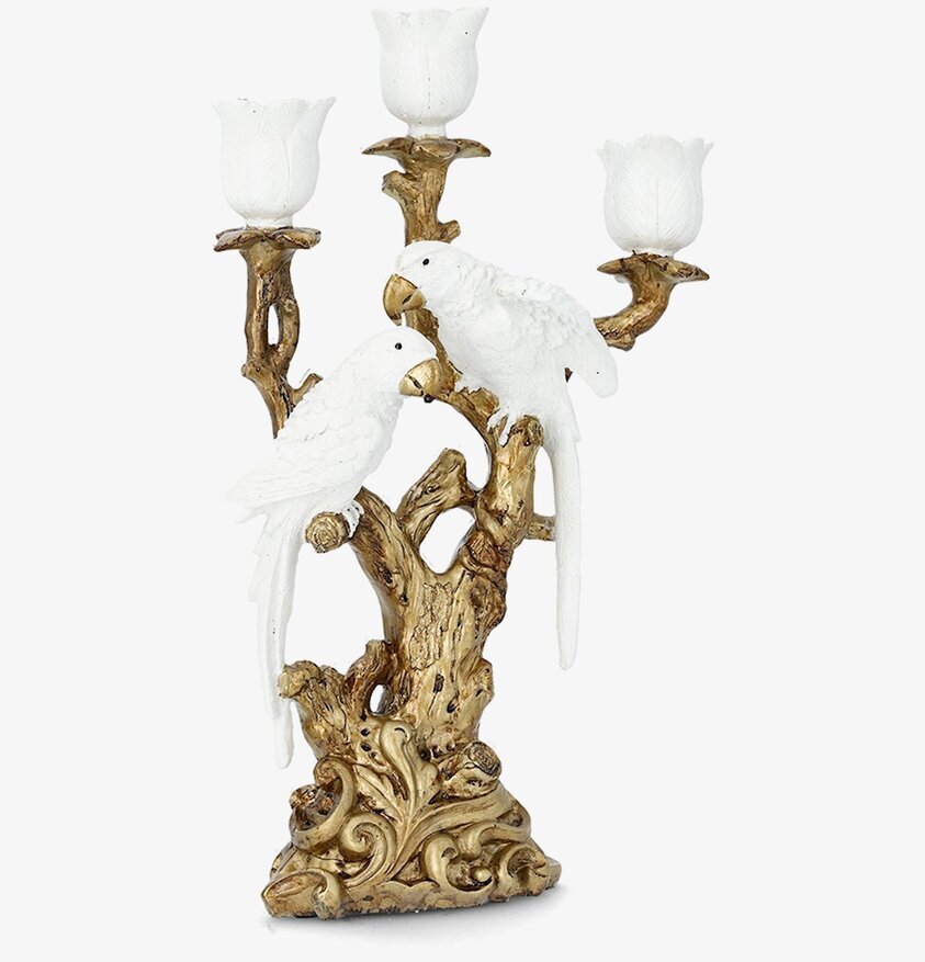 Ljusstake Fåglar på Gren A Lot Decoration Ljusstakar Adventsstakar Ljushållare Ljushyllor