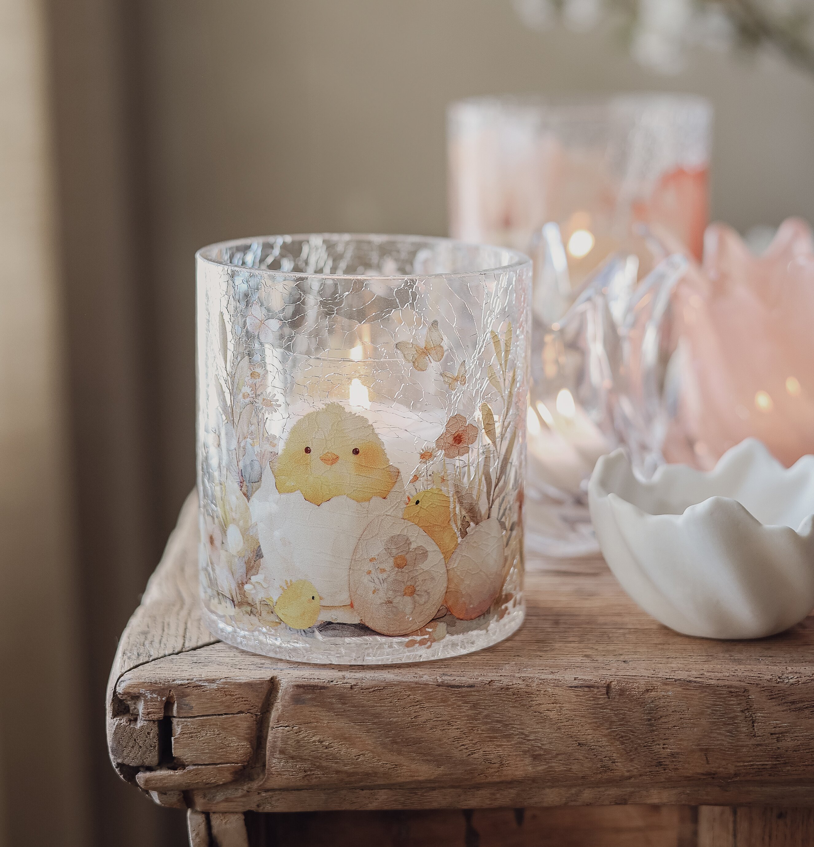 Ljuslykta Easter Sweeties - Majas Cottage Lyktor Endless Light Ljuslyktor