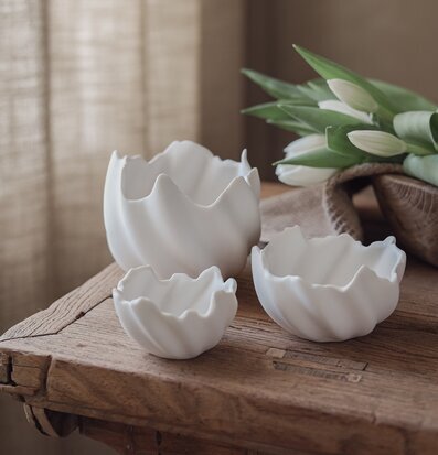 Majas Skål/lykta Stor - Cottage Mellan Krukor Örtkrukor Glaskrukor Lyktor Endless Light Ljuslyktor Övrig prydnad/dekoration för