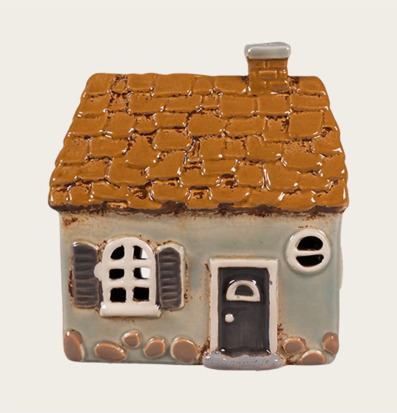 Ljuslykta Hus Grön Det Gamle Apotek Lyktor Endless Light Ljuslyktor