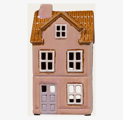 Ljuslykta Hus Rosa Det Gamle Apotek Lyktor Endless Light Ljuslyktor