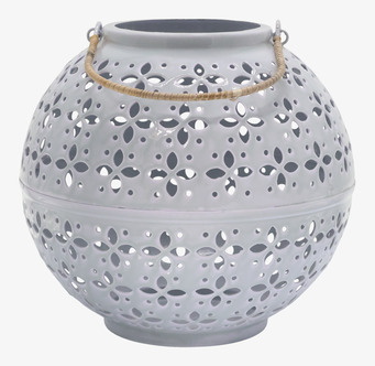 Ljuslykta Emalj Ljusblå Chic Antique Lyktor Endless Light Ljuslyktor Övrig prydnad/dekoration för inredning utemiljö