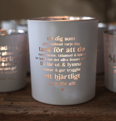 Ljuslykta Fröken - Majas Cottage Lyktor Endless Light Ljuslyktor