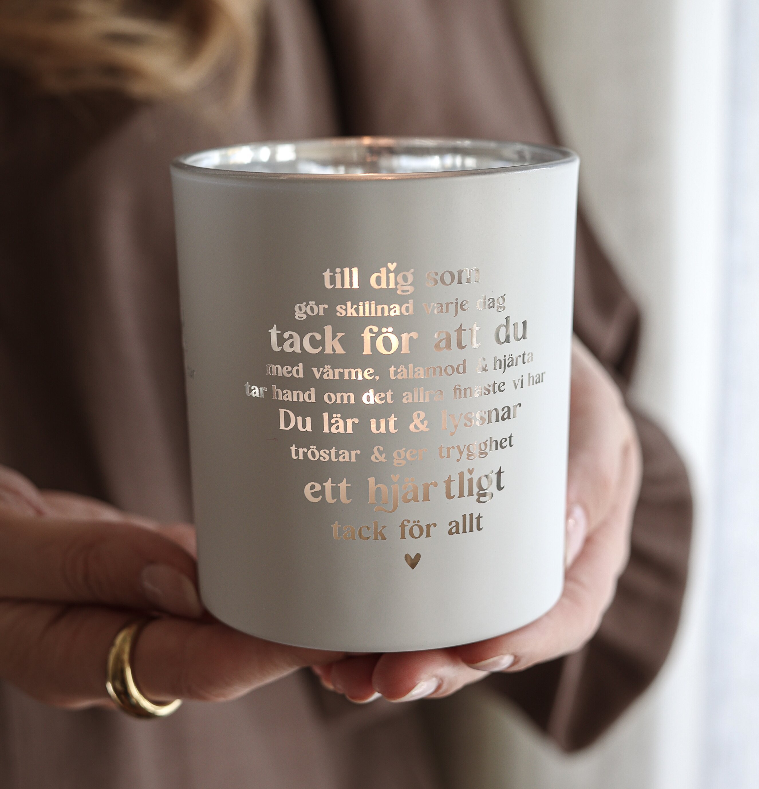 Ljuslykta Fröken - Majas Cottage Lyktor Endless Light Ljuslyktor