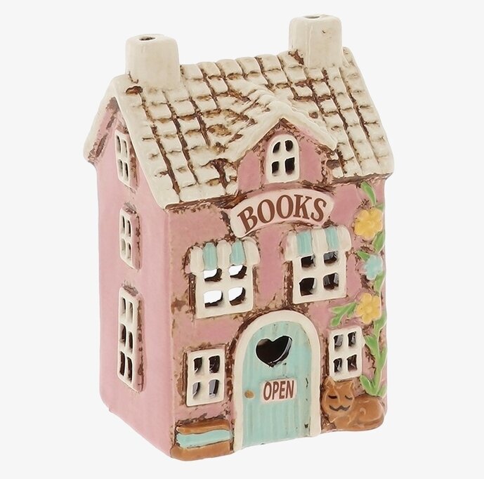 Ljuslykta Village Pottery - Book Shop Joe Davies Lyktor Endless Light Ljuslyktor