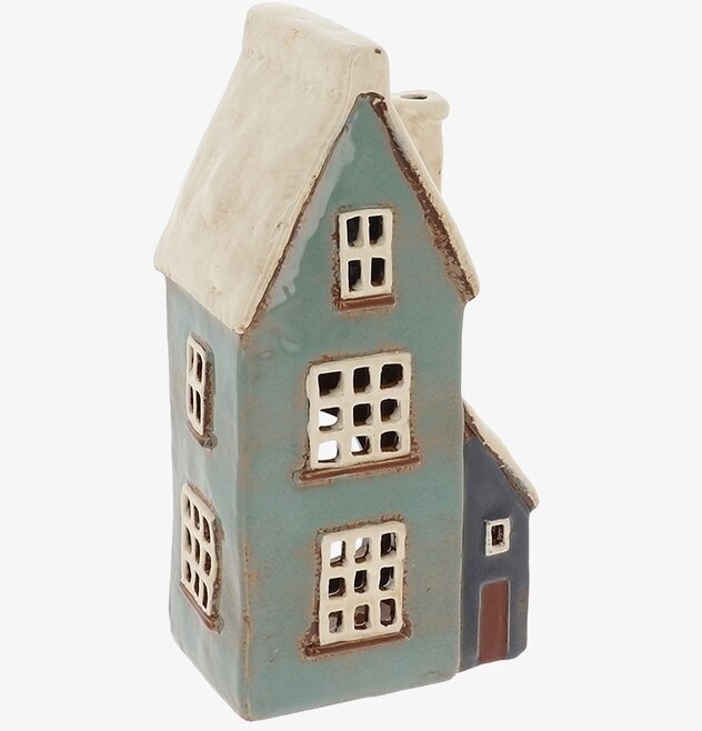 Ljuslykta Village Pottery - Tall House Joe Davies Lyktor Endless Light Ljuslyktor