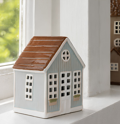 Ljuslykta Hus Ljusgrön Det Gamle Apotek Lyktor Endless Light Ljuslyktor