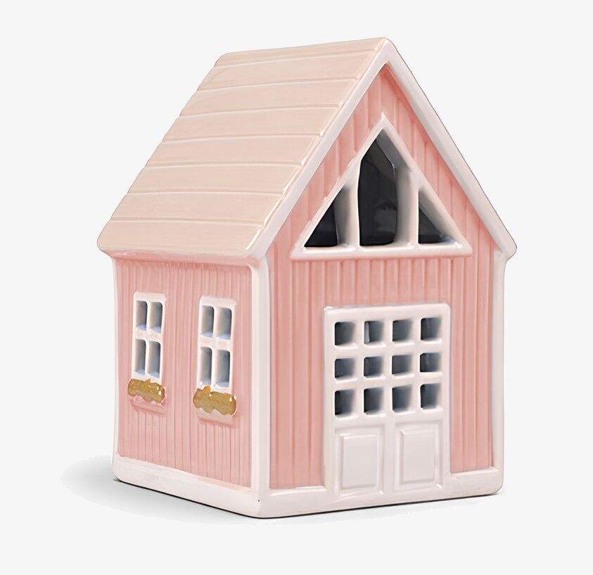 Ljuslykta Hus Rosa Det Gamle Apotek Lyktor Endless Light Ljuslyktor