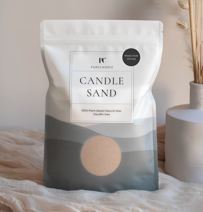 Dessert Sand Ljussand Inkl Vekar PureCandle Ljus Stearinljus Värmeljus