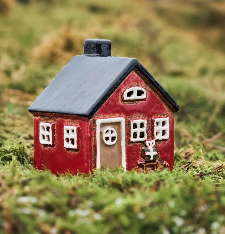 Ljuslykta Hus Julklapp IB Laursen Lyktor Endless Light Ljuslyktor
