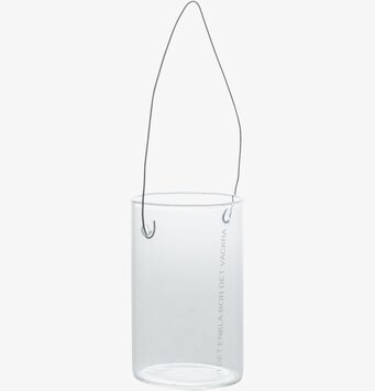 Bild av elegant hänglykta i glas för inomhus och utomhus