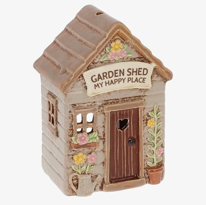 Ljuslykta Village Pottery - Garden Shed Joe Davies Lyktor Endless Light Ljuslyktor