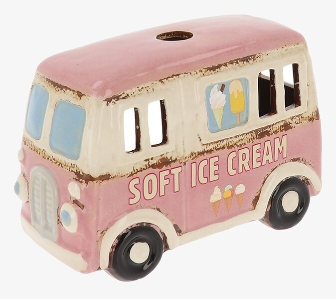 Ljuslykta Village Pottery - Ice Cream Van Joe Davies Lyktor Endless Light Ljuslyktor