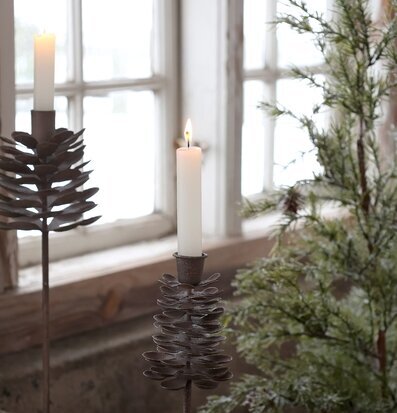 Ljusstake Kotte Antik Mocca 23 cm Chic Antique Ljusstakar Adventsstakar Ljushållare Ljushyllor